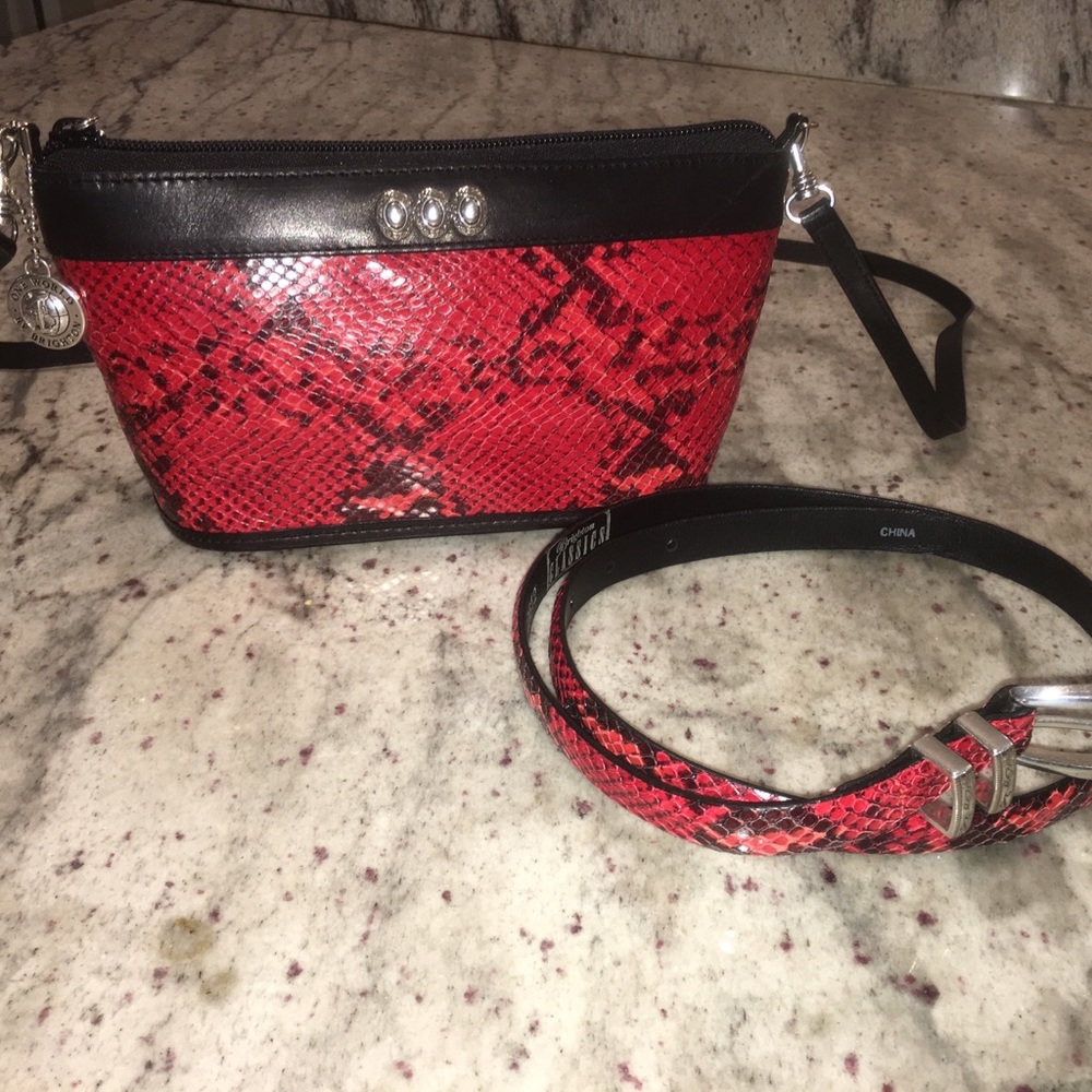 Brighton bag and matching belt